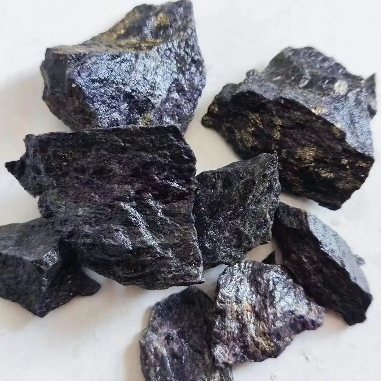 Natural Charoite Stone Decor Raw Crystal Stone Gem Jewelry Making DIY Home Aquarium Decoration Gravel Stone Mineral Specimens