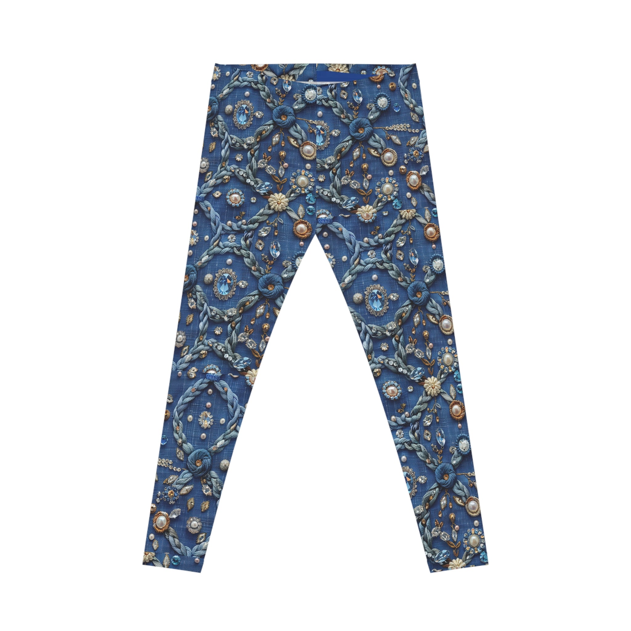 Bohemian Embellished Pattern Leggings