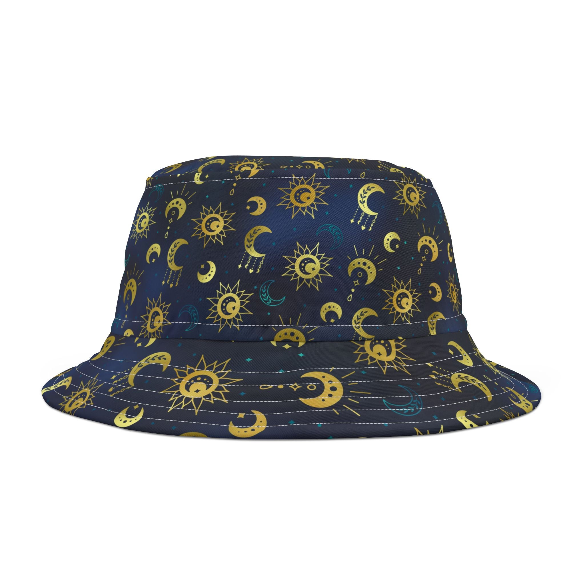 Hat in celestial print