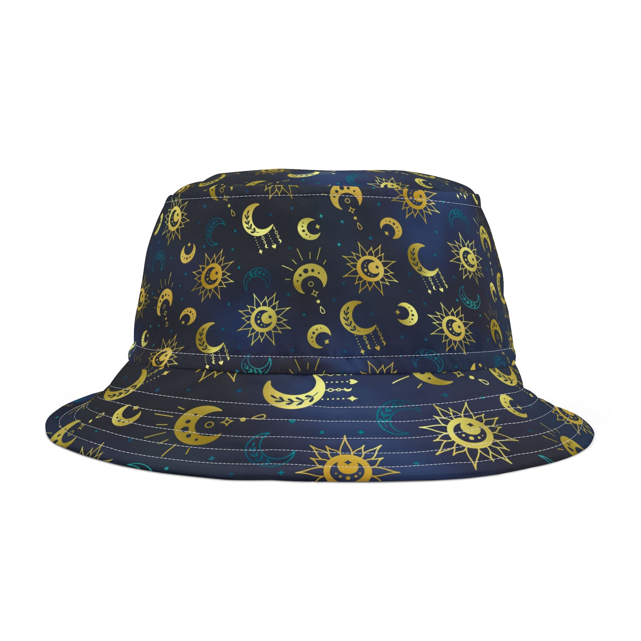 Hat in celestial print