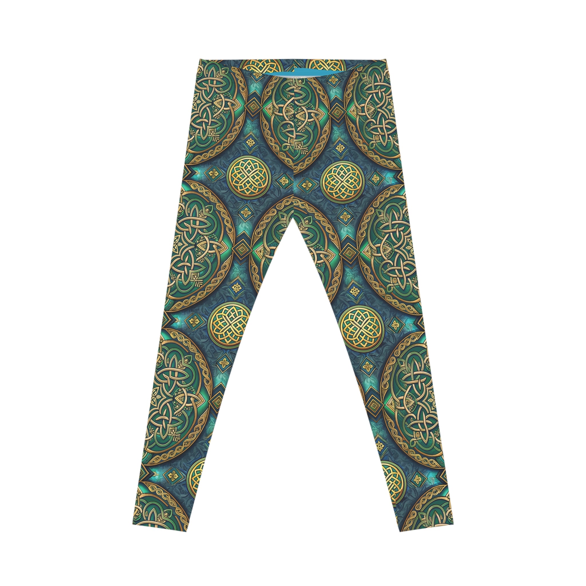 Celtic Mandala Leggings — Women's Patterned Activewear