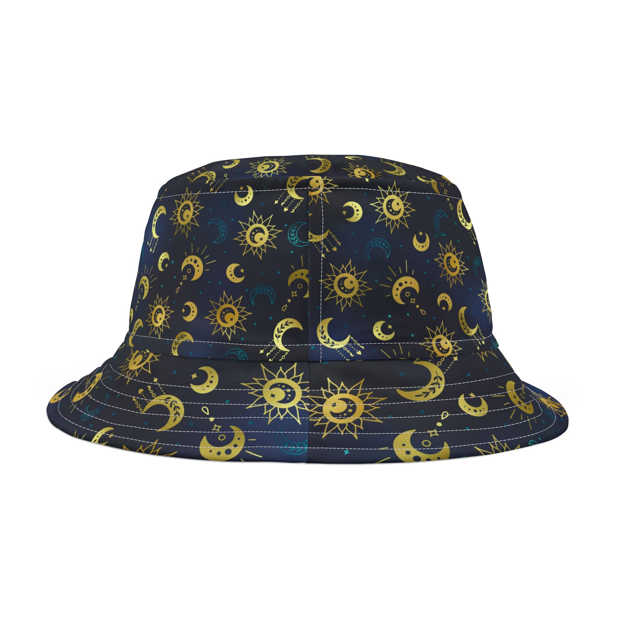 Hat in celestial print