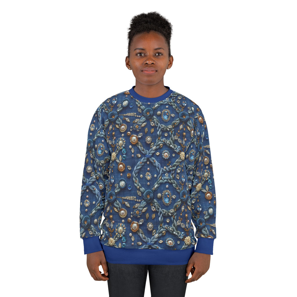 Bohemian Embellished Sweatshirt