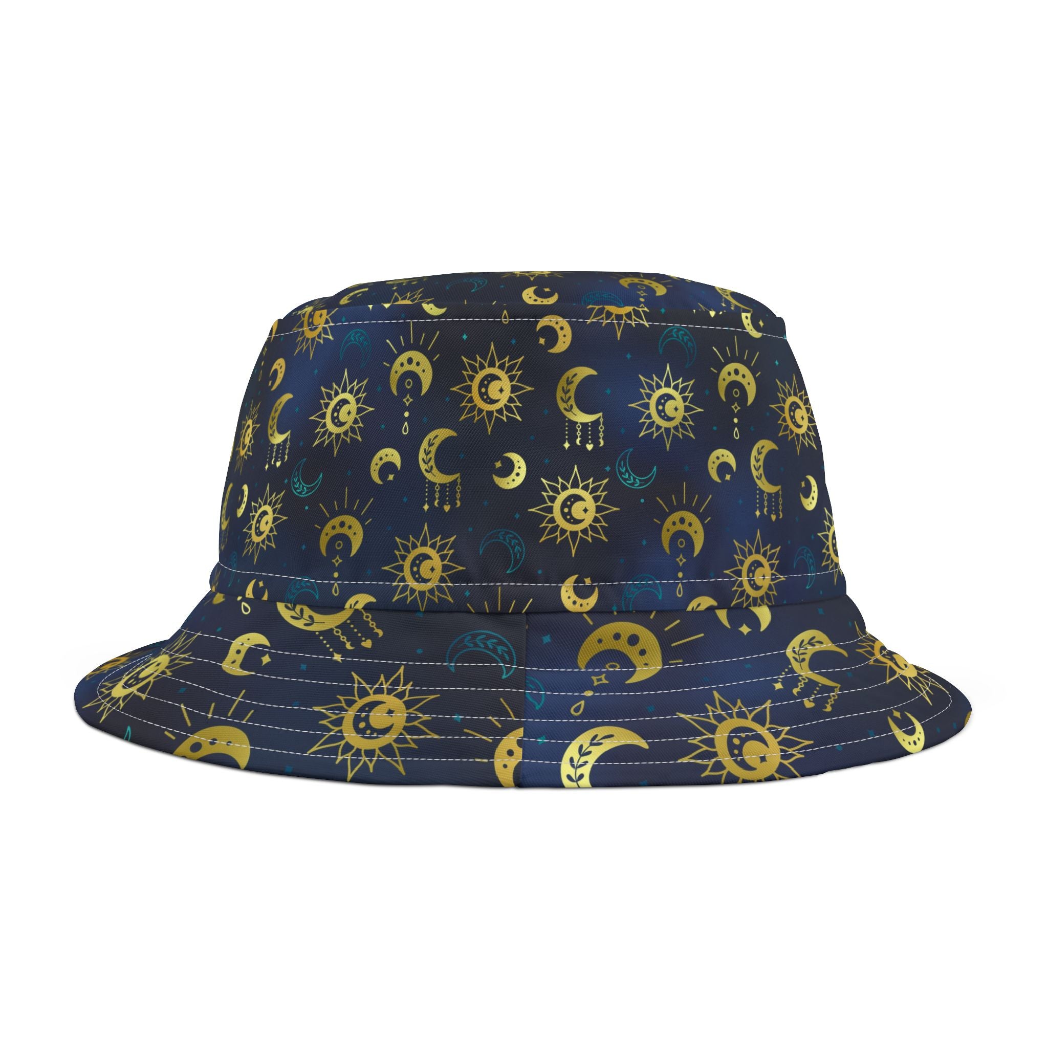 Hat in celestial print