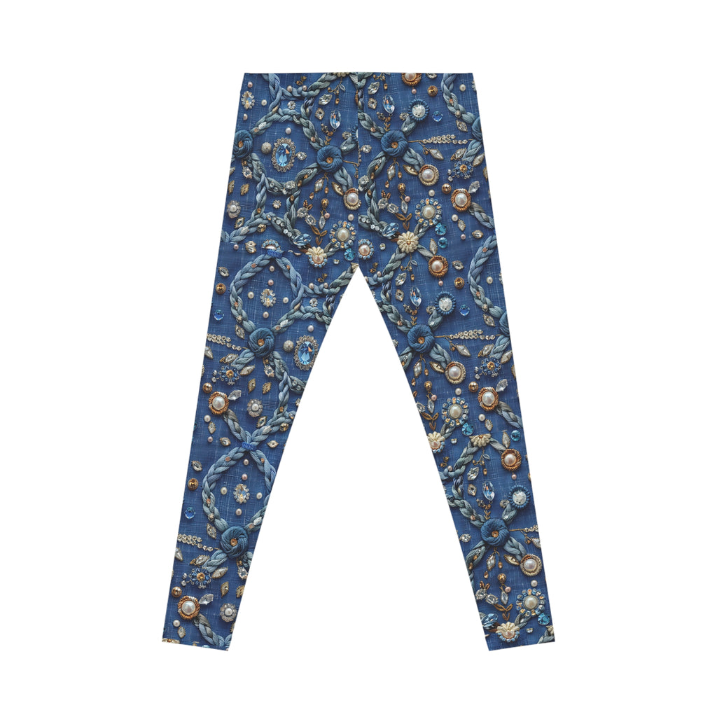 Bohemian Embellished Pattern Leggings